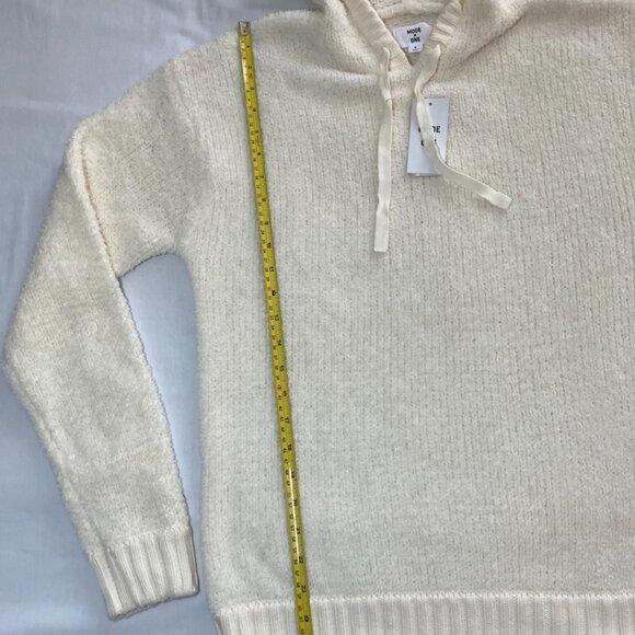 Mode Of One Men Hoodie Soft Vanilla Size S - Picture 2 of 6